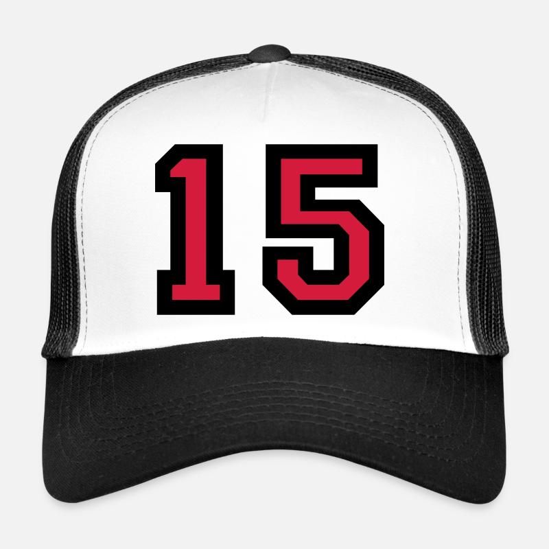 Le numéro 15 - Le numéro de quinze Casquette trucker 