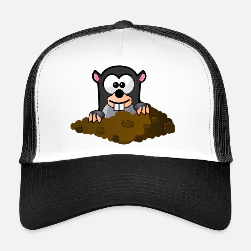 style comique Mole Casquette trucker 