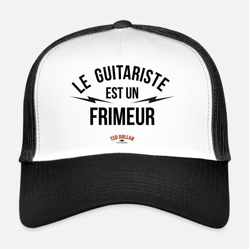 Le guitariste est un frimeur Casquette trucker 