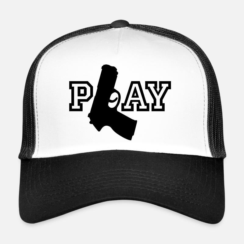 Play | Gun | Waffe Casquette trucker 
