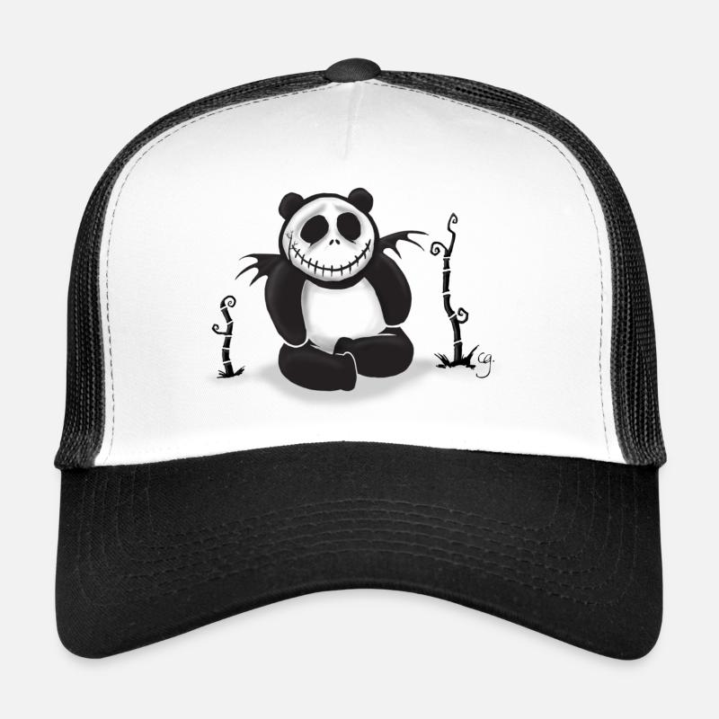 Panda Jack Classic - Casquette trucker  - blanc/noir