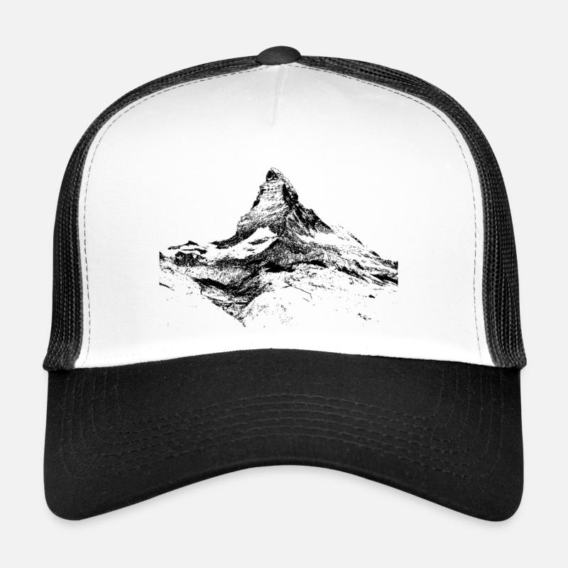 matterhorn - Trucker Cap - Weiß/Schwarz