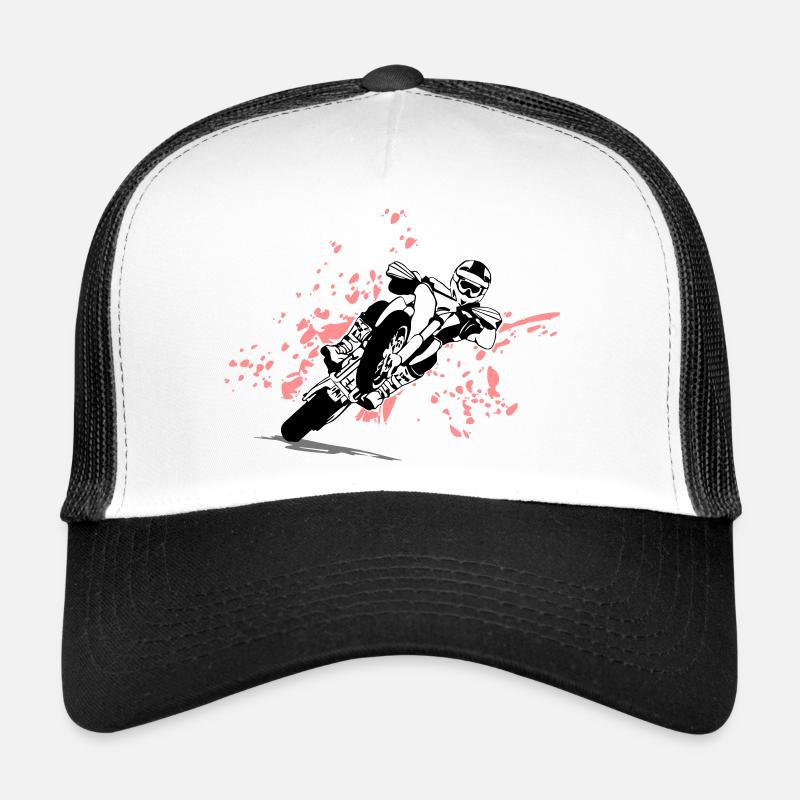 Supermoto Racing Trucker Cap