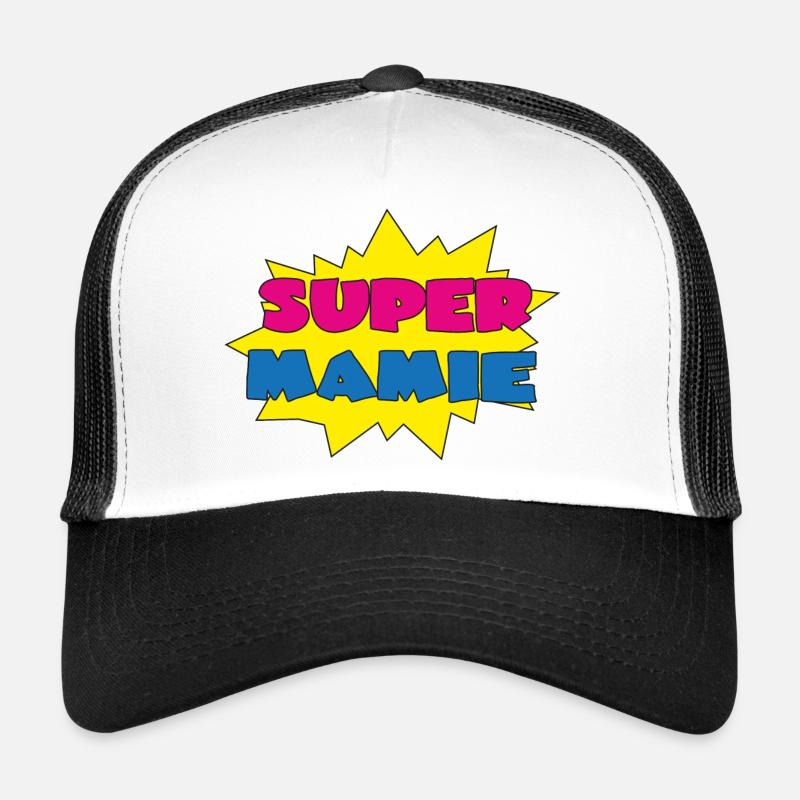 Super mamie Casquette trucker 