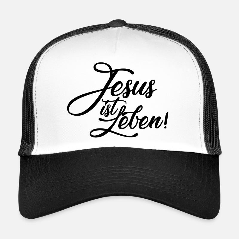 Jésus est la vie Casquette trucker 