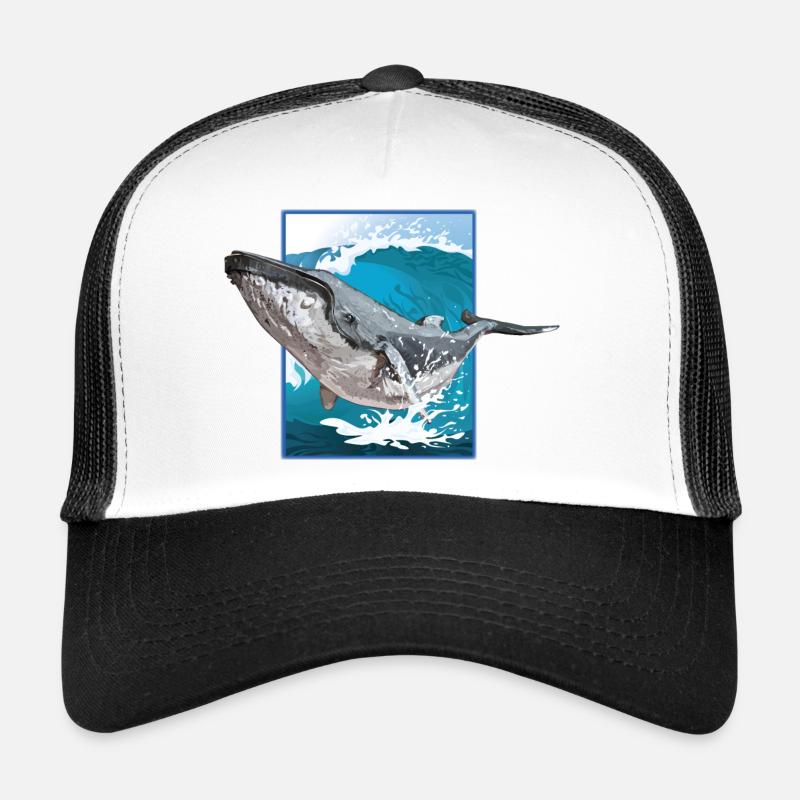 Humpback Whale Trucker Cap
