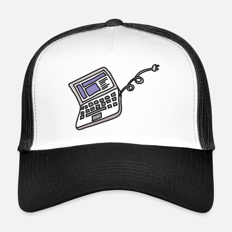 computer science - Trucker Cap - white/black