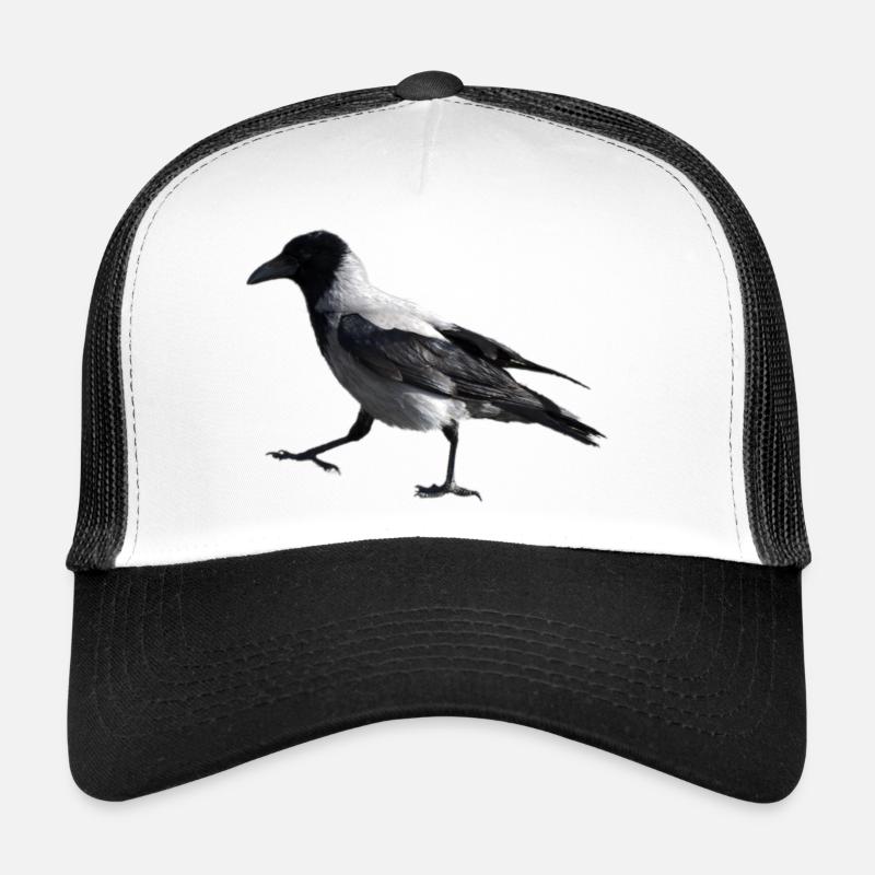 A small step by a crow Trucker Cap