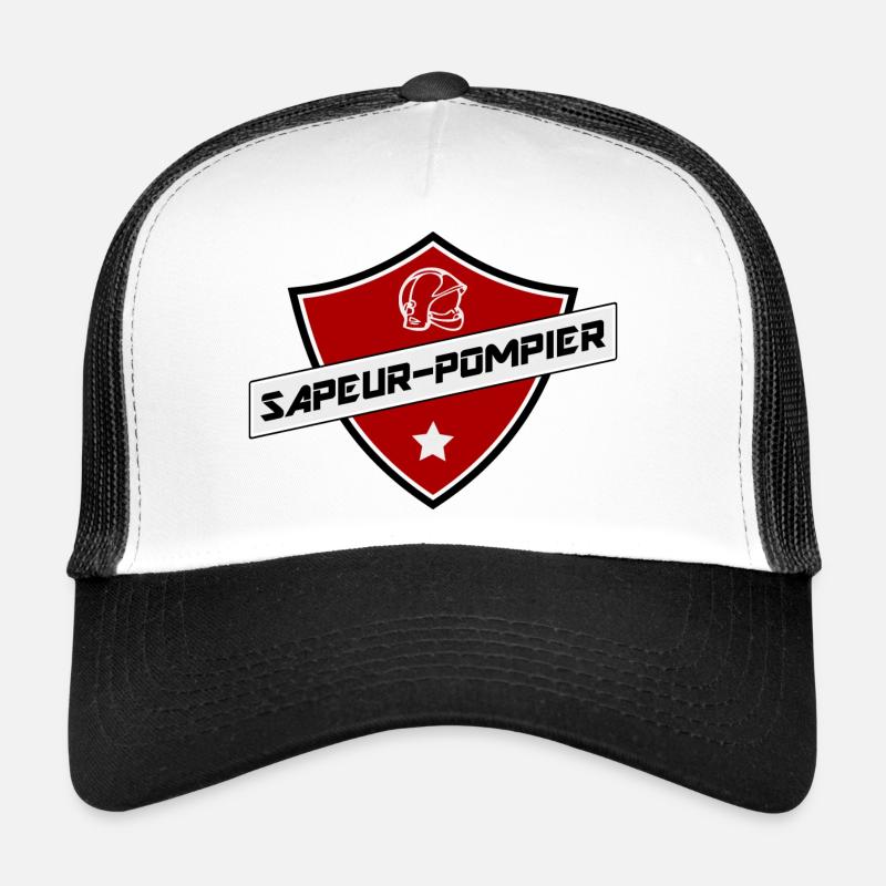 blason sapeur-pompier Casquette trucker 