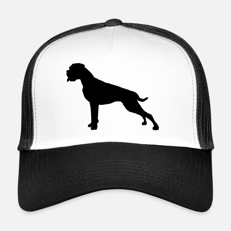 Boxer silhouette stand Casquette trucker 