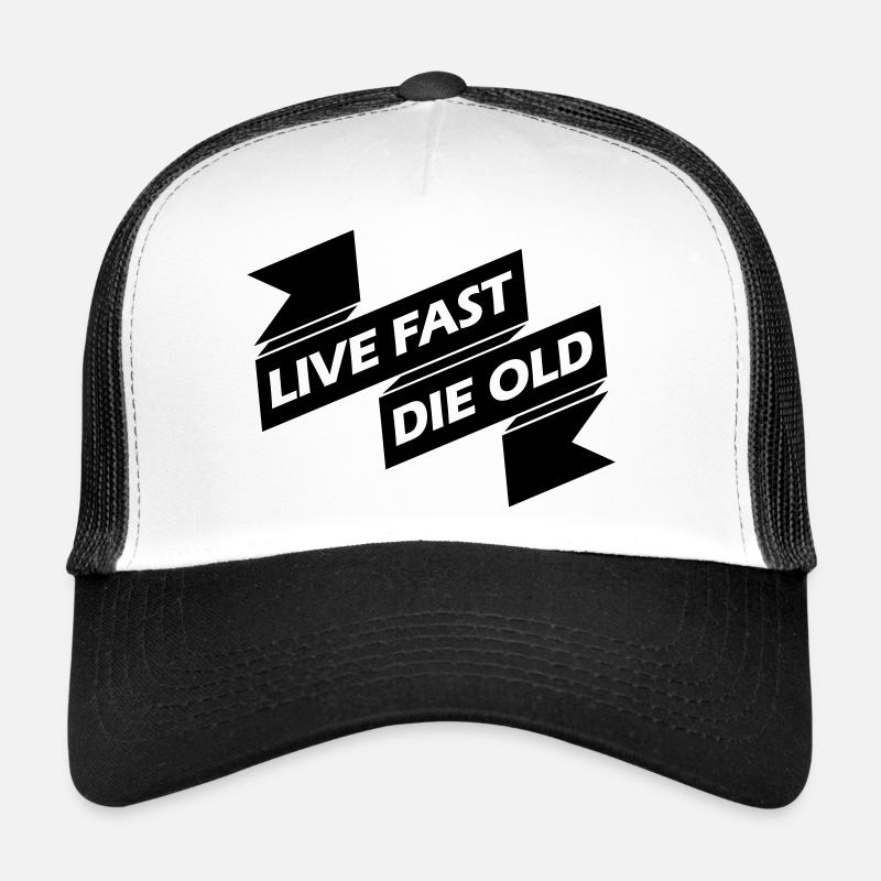 Live Fast Die Trucker Cap