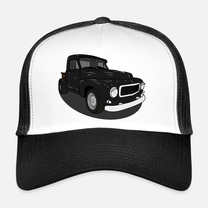 Duet Black Trucker Cap