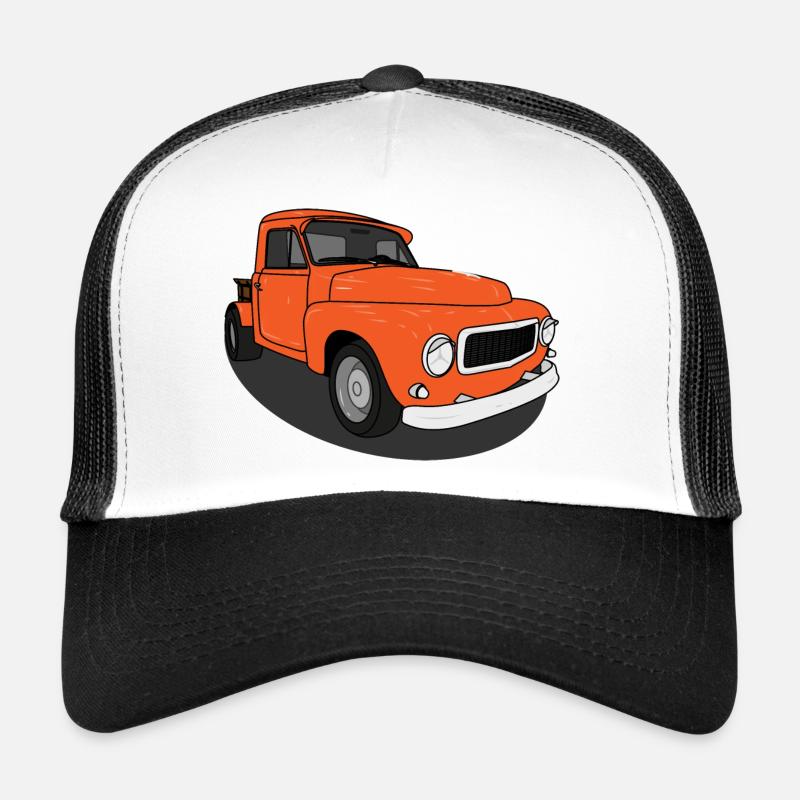 Duet Orange Trucker Cap