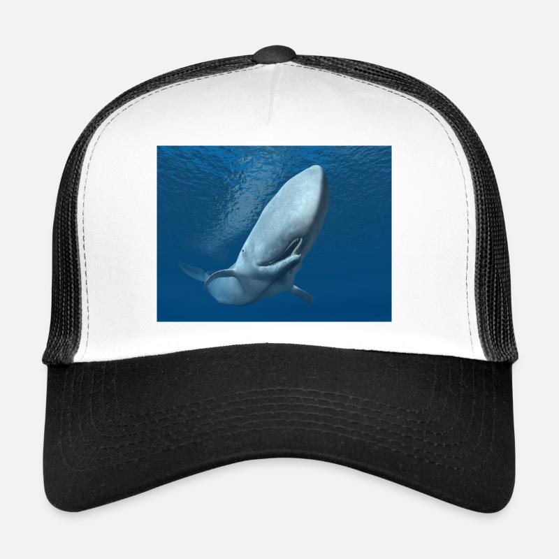 Sperm whale, whale, whale, gift idea Trucker Cap