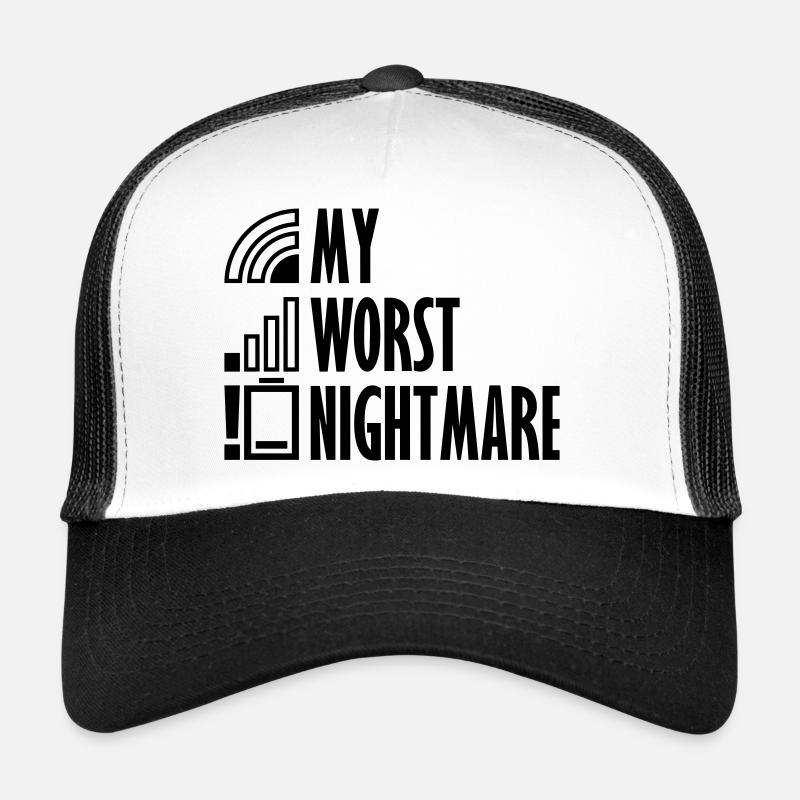 Icônes mon pire cauchemar Casquette trucker 