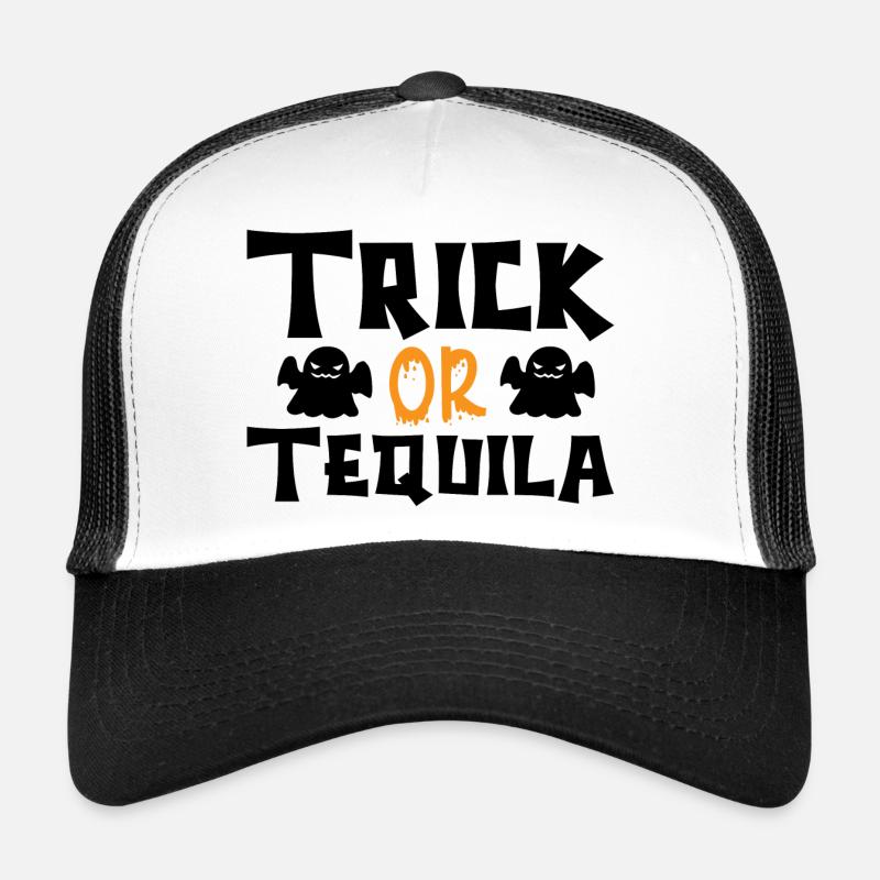 Trick or Tequila Trucker Cap