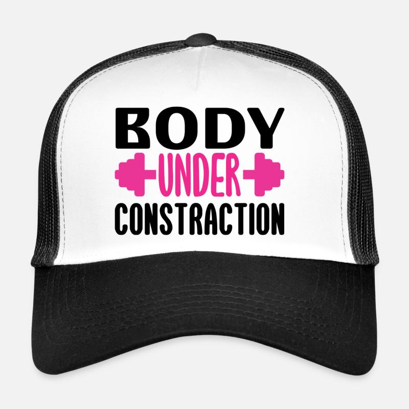 Körper unter Kontraktion Trucker Cap