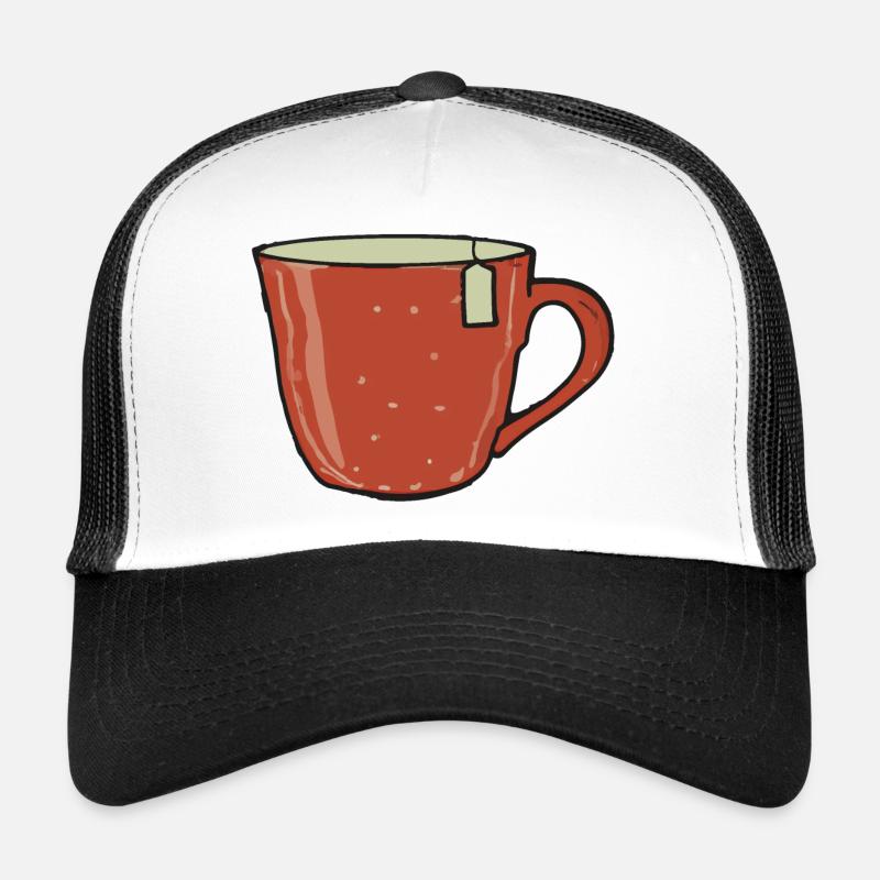 Tee Tasse Teetrinker Geschenkidee Trucker Cap