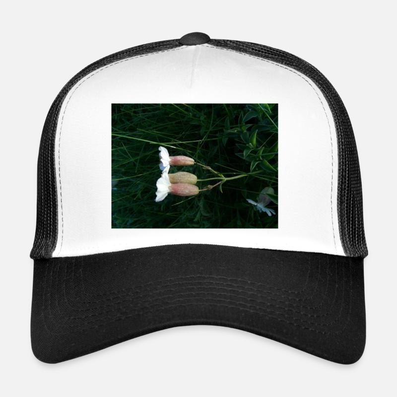 Fleur couchée par le vent Casquette trucker 