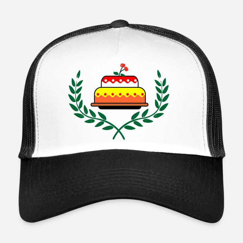 L’expression de Lauwerkrans 'Cerise sur le gâteau'' Casquette trucker 