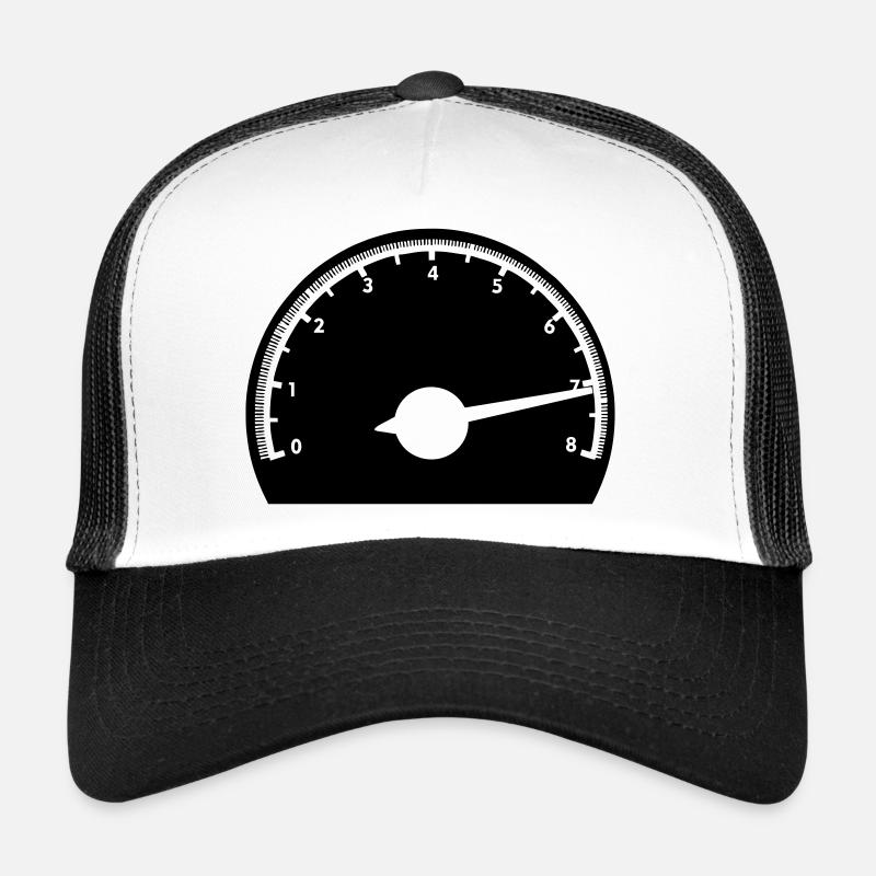 Car cut tachometer Trucker Cap
