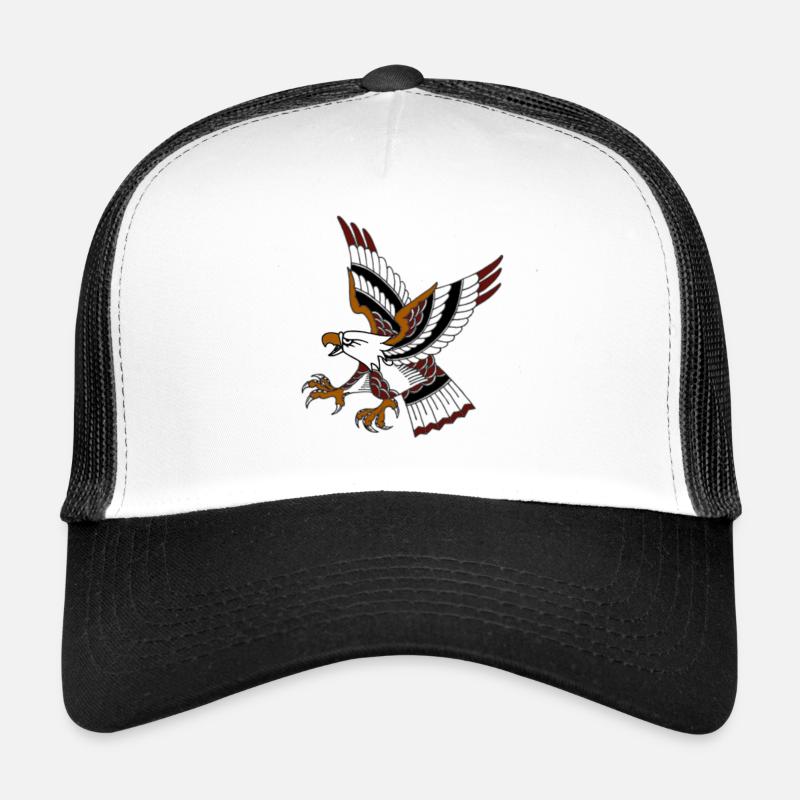 Old school eagle Trucker Cap