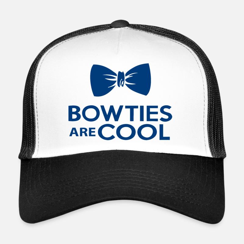 Bowties are cool - Trucker Cap - white/black
