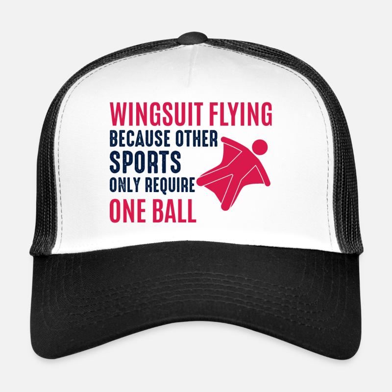 Wingsuit fliegen Base Jumping Fallschirmspringen Wingsuiting Trucker Cap