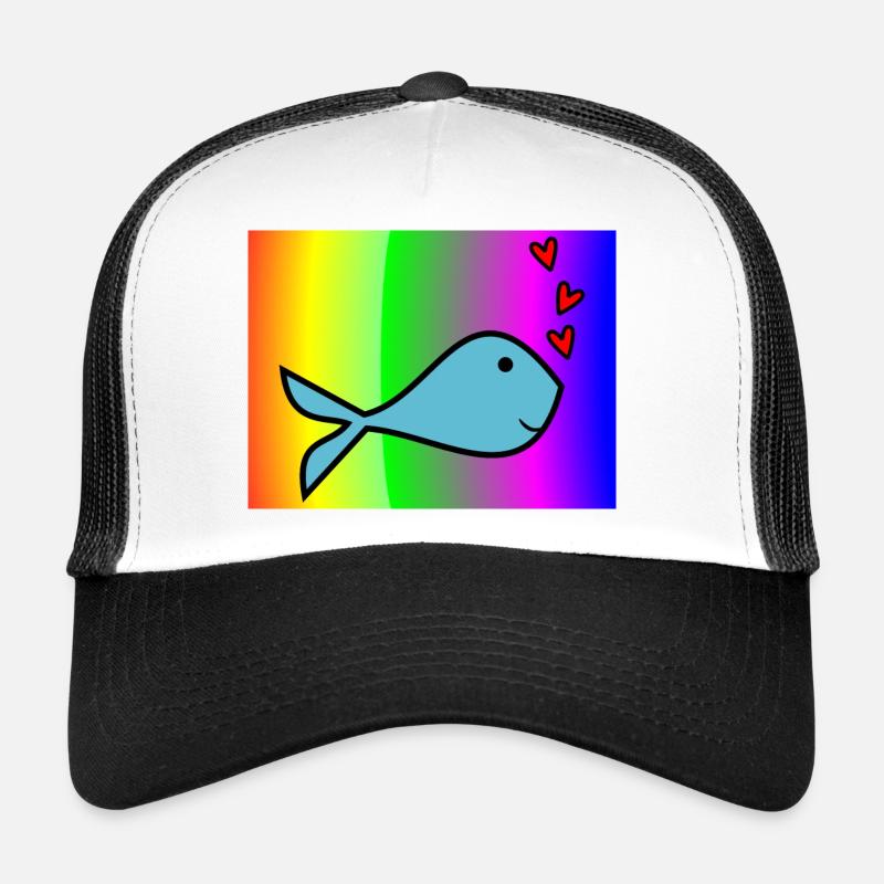 SARDINE. FISH. APRIL FOOL. EASTER. SEA Trucker Cap