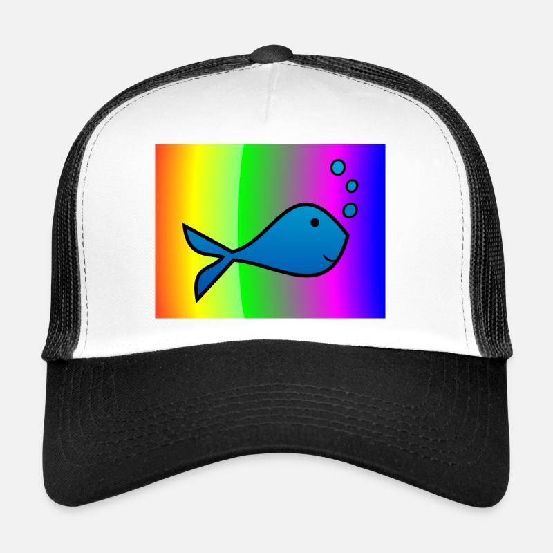 SARDINE. FISH. APRIL FOOL. EASTER. SEA Trucker Cap