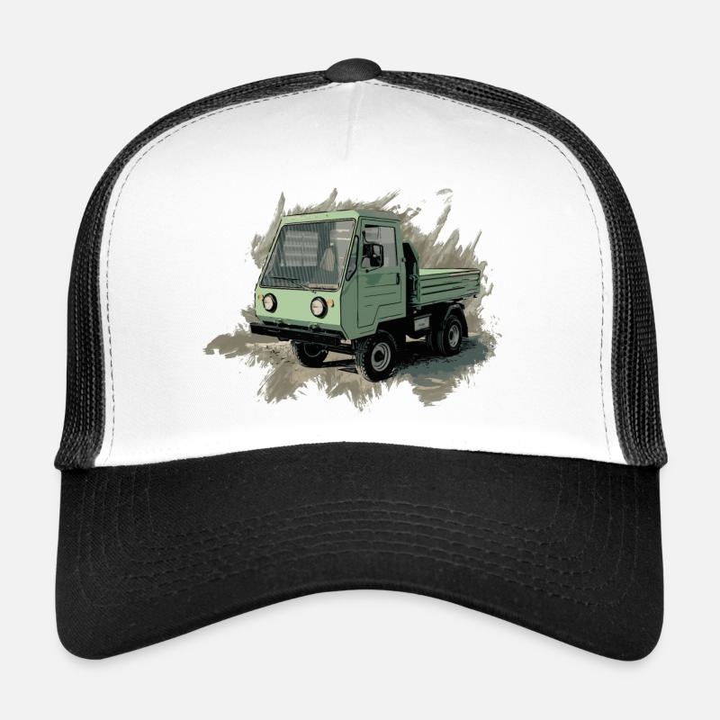 MultiCar M24 - Trucker Cap - Weiß/Schwarz