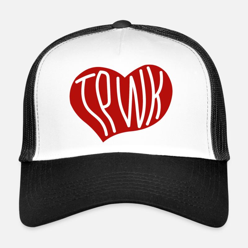 TPWK - Trucker Cap - Weiß/Schwarz