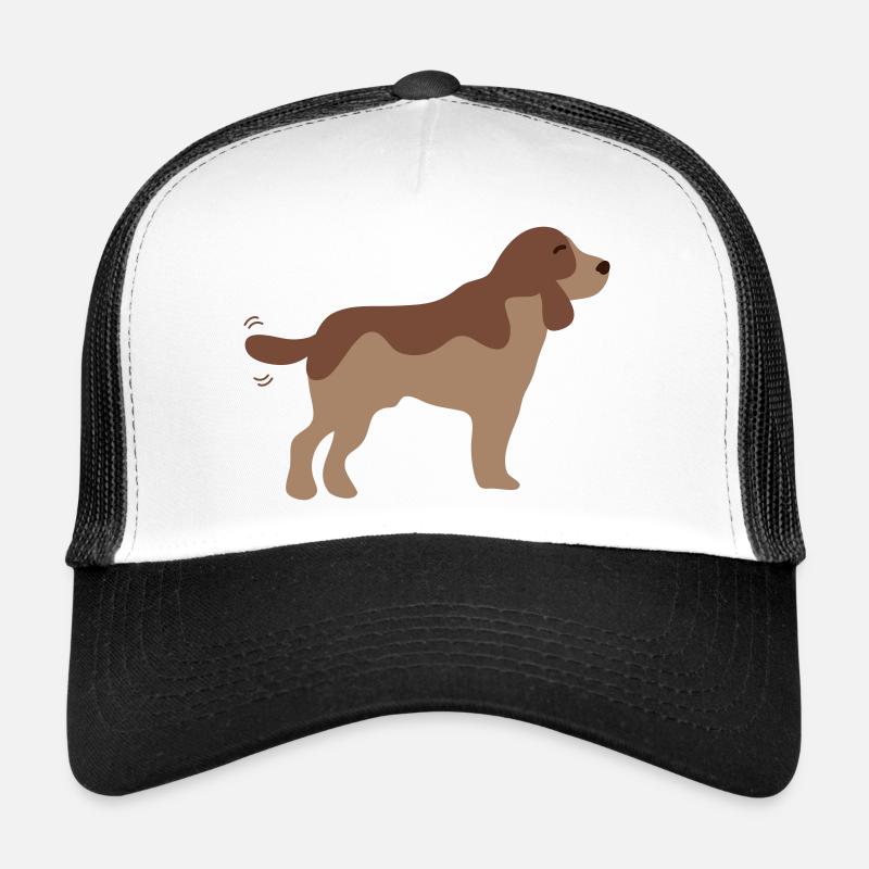 Chiot brun Casquette trucker 