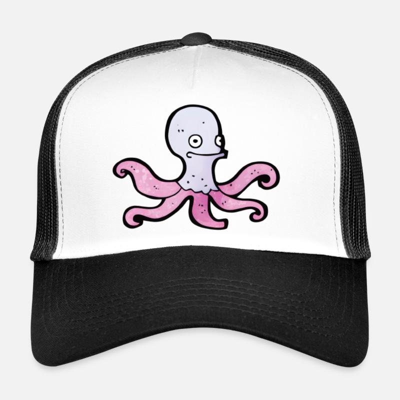 Octopus, Tintenfisch oder Krake? Trucker Cap