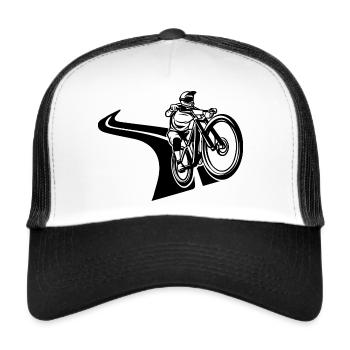 VTT VTT - Casquette trucker  - blanc/noir - Devant