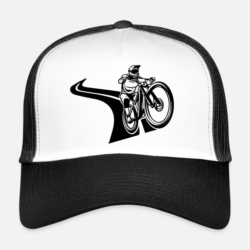 VTT VTT - Casquette trucker  - blanc/noir