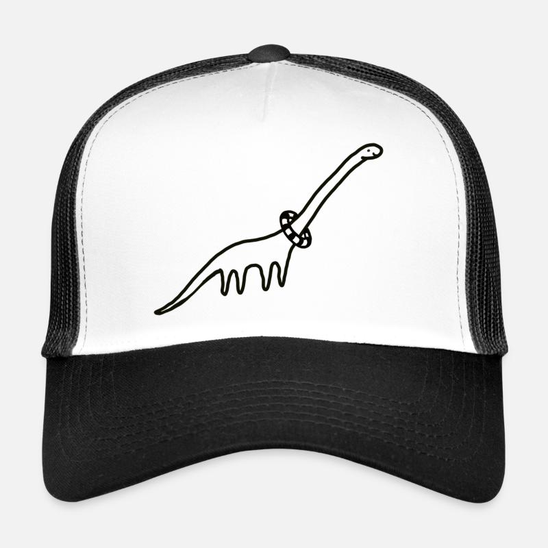 RoarSomeShirt - Casquette trucker - blanc/noir