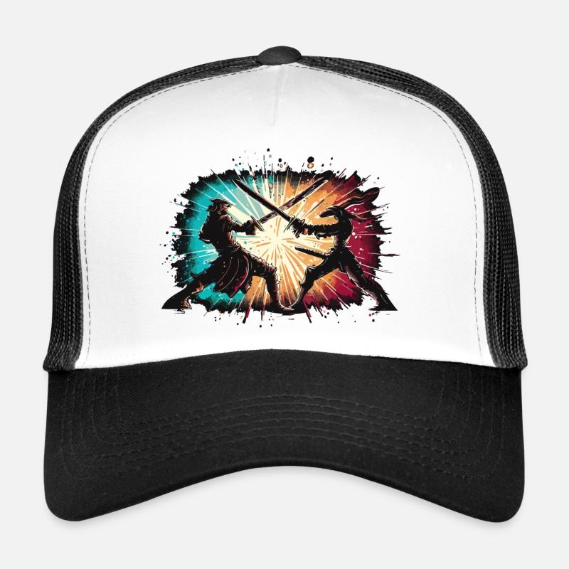 UN COMBAT À L’ÉPÉE Casquette trucker 