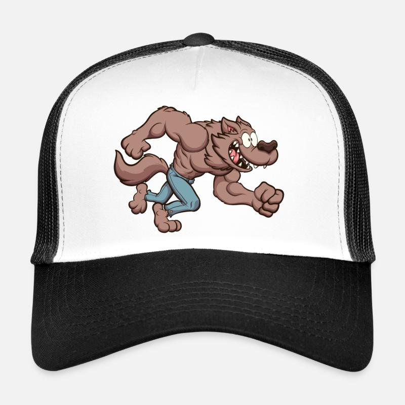 Laufender Werwolf Trucker Cap