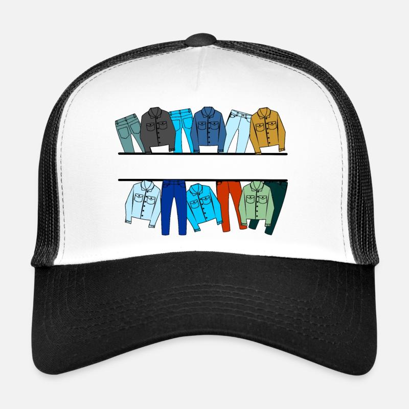 Denim jackets and jeans Trucker Cap