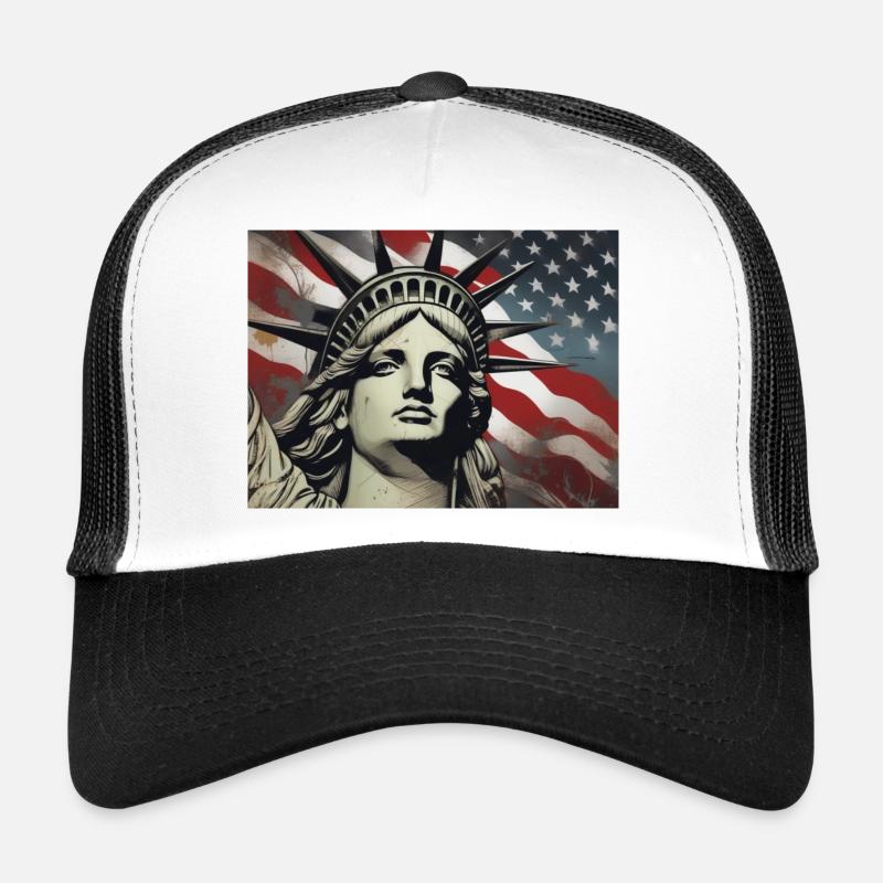 Statue de la Liberté Casquette trucker 