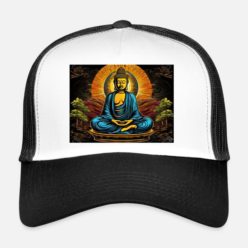 Bouddha Casquette trucker 