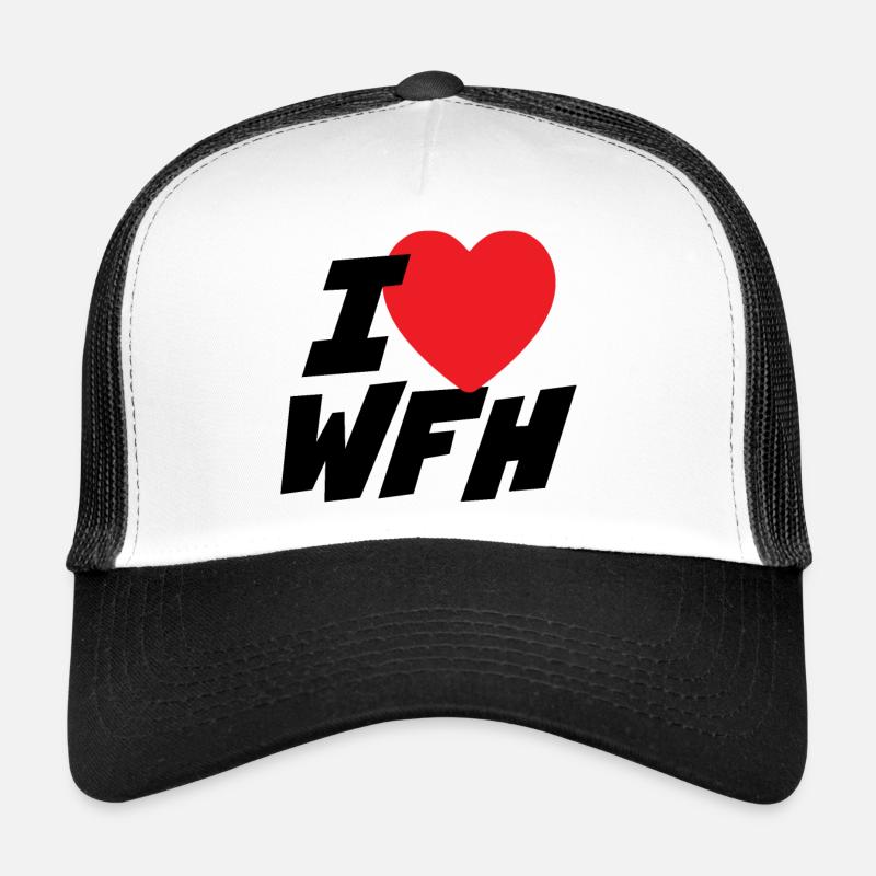 Ich liebe Homeoffice Trucker Cap