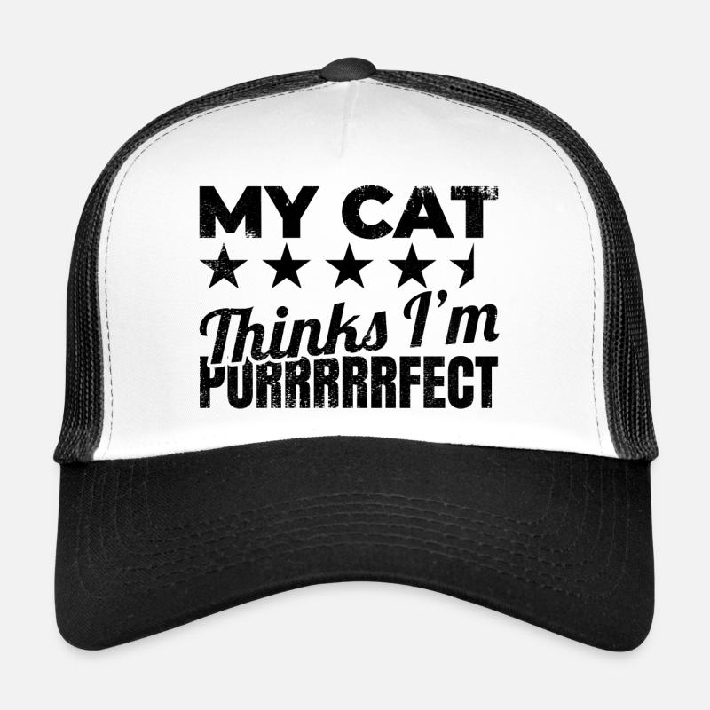 Blague de propriétaire de chat Casquette trucker 
