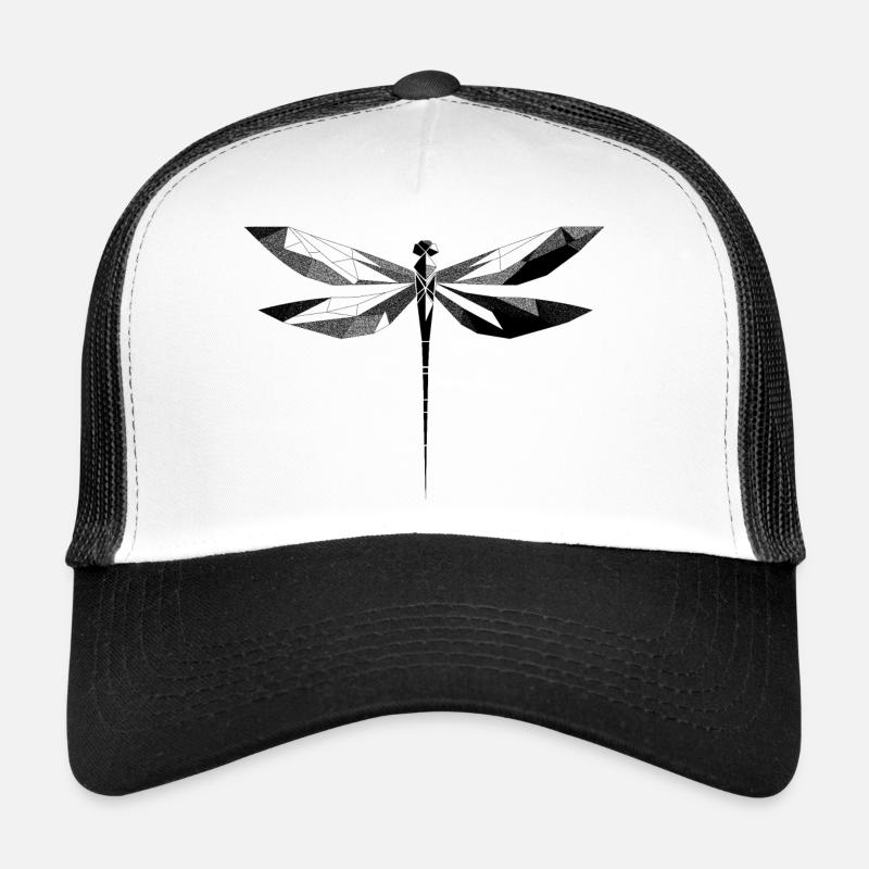 Libellule géométrique Casquette trucker 