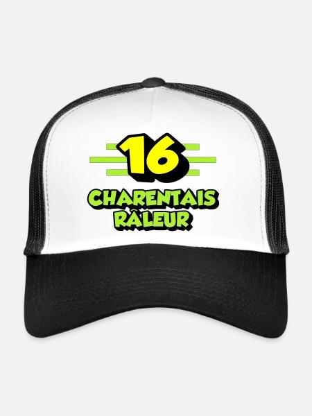 Complaining Charentais - Trucker Cap - white/black - Front