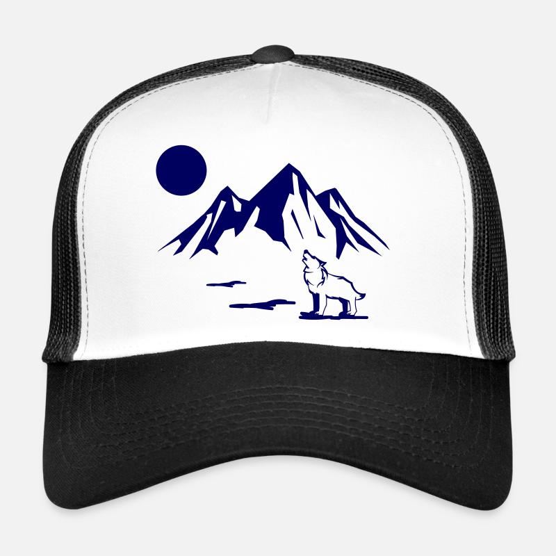 wolf vollmond Trucker Cap