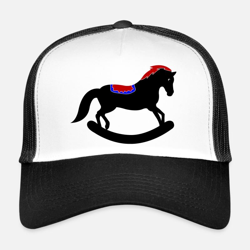 Cheval à bascule Casquette trucker 