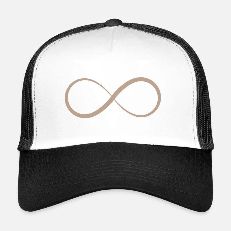 Unendlicher Buchstabe V Trucker Cap