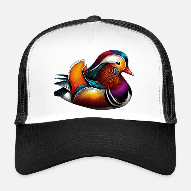 Mandarin duck Trucker Cap